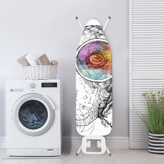 Hipster Beagle With Glasses Print Ironing Board Cover