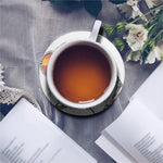 Hipster Beagle With Glasses Print Leather Coaster Set