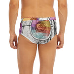 Hipster Beagle With Glasses Print Men's Briefs