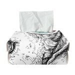 Hipster Beagle With Glasses Print Rectangle Tissue Box Cover