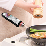 Hipster Beagle With Glasses Print Skillet Handle Cover