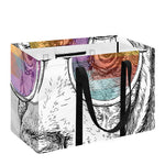 Hipster Beagle With Glasses Print Utility Tote Bag