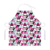 Hipster Chihuahua Pattern Print Adjustable Apron