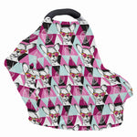 Hipster Chihuahua Pattern Print Baby Seat Cover