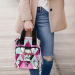 Hipster Chihuahua Pattern Print Bible Tote Bag