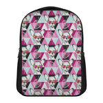 Hipster Chihuahua Pattern Print Casual Backpack