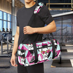 Hipster Chihuahua Pattern Print Gym Bag