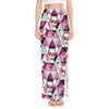 Hipster Chihuahua Pattern Print High Slit Maxi Skirt