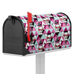 Hipster Chihuahua Pattern Print Mailbox Cover