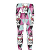 Hipster Chihuahua Pattern Print Men's leggings