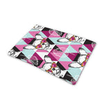 Hipster Chihuahua Pattern Print Pet Cooling Mat Cover