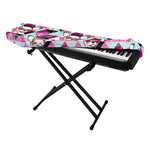 Hipster Chihuahua Pattern Print Piano Keyboard Cover