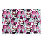 Hipster Chihuahua Pattern Print Placemat