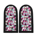 Hipster Chihuahua Pattern Print Skillet Handle Cover