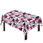 Hipster Chihuahua Pattern Print Tablecloth