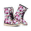 Hipster Chihuahua Pattern Print Winter Boots