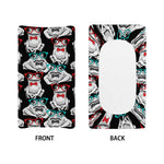 Hipster Frog Pattern Print Changing Pad Cover