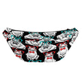 Hipster Frog Pattern Print Fanny Pack