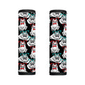 Hipster Frog Pattern Print Handle Covers