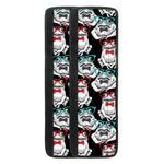Hipster Frog Pattern Print Refrigerator Handle Covers