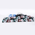 Hipster Frog Pattern Print Sports Towel