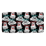 Hipster Frog Pattern Print Towel