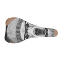 Hipster Golden Retriever Print Bicycle Seat Cover