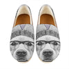 Hipster Golden Retriever Print Casual Shoes