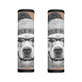 Hipster Golden Retriever Print Handle Covers