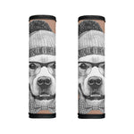 Hipster Golden Retriever Print Handle Covers