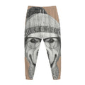 Hipster Golden Retriever Print Jogger Pants