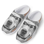 Hipster Golden Retriever Print Mesh Casual Shoes