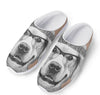 Hipster Golden Retriever Print Mesh Casual Shoes