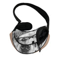 Hipster Golden Retriever Print Pet Sling Carrier