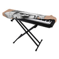 Hipster Golden Retriever Print Piano Keyboard Cover