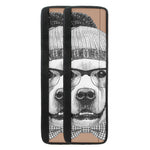Hipster Golden Retriever Print Refrigerator Handle Covers