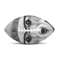 Hipster Golden Retriever Print Rugby Ball