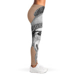 Hipster Golden Retriever Print Women's Leggings