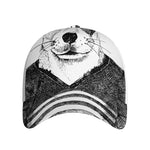 Hipster Jack Russell Terrier Print Baseball Cap
