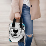 Hipster Jack Russell Terrier Print Bible Tote Bag