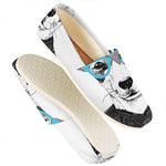 Hipster Jack Russell Terrier Print Casual Shoes