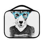 Hipster Jack Russell Terrier Print Classic Bible Case