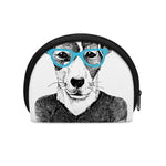 Hipster Jack Russell Terrier Print Coin Purse