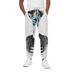 Hipster Jack Russell Terrier Print Cotton Pants