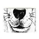 Hipster Jack Russell Terrier Print Drum Lamp Shade