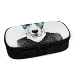 Hipster Jack Russell Terrier Print Insulin Cooler Travel Case