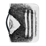 Hipster Jack Russell Terrier Print Leather Bible Cover