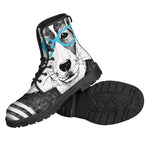 Hipster Jack Russell Terrier Print Backpack