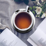 Hipster Jack Russell Terrier Print Leather Coaster Set