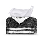 Hipster Jack Russell Terrier Print Leather Tissue Box Cover